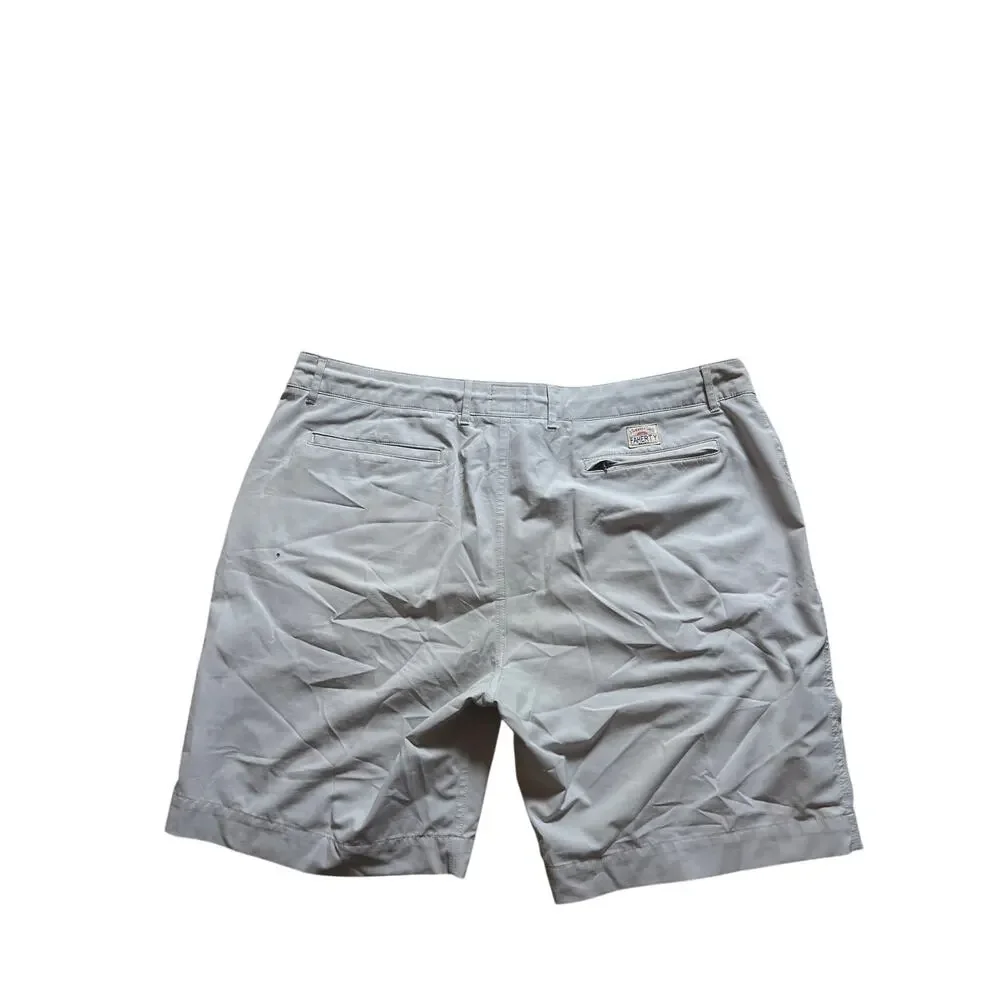 Faherty All Day Shorts Mens 40 Gray 9